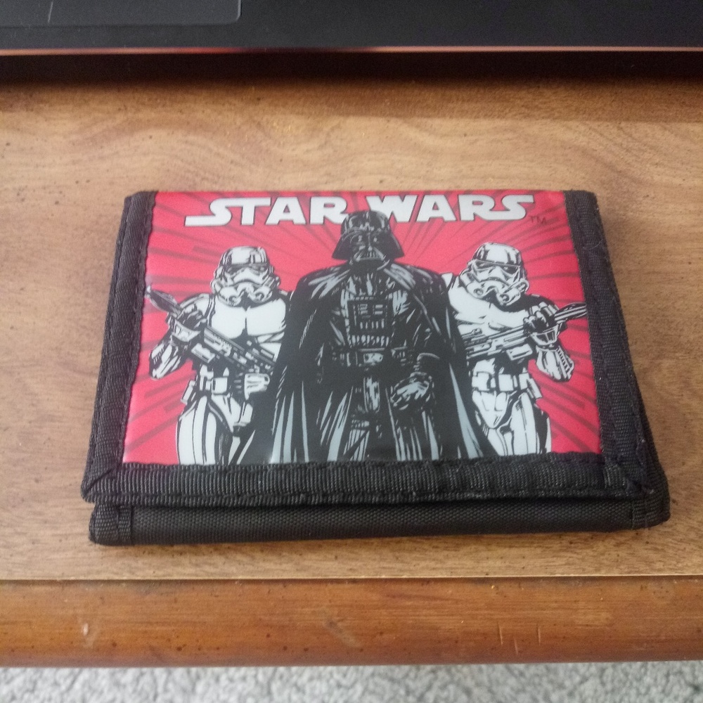 Darth Vader / Stars Wars Velcro Wallet